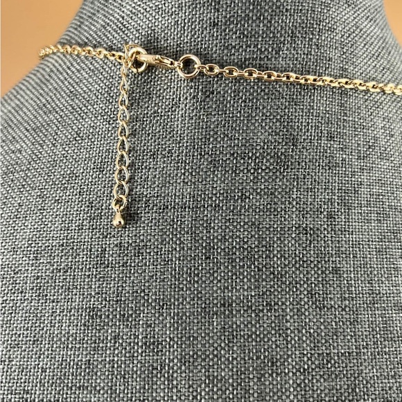 Red Statement Necklace, Necklace Earring Set, Large Crystal Necklace, Rhinestone - Picture 2 of 4